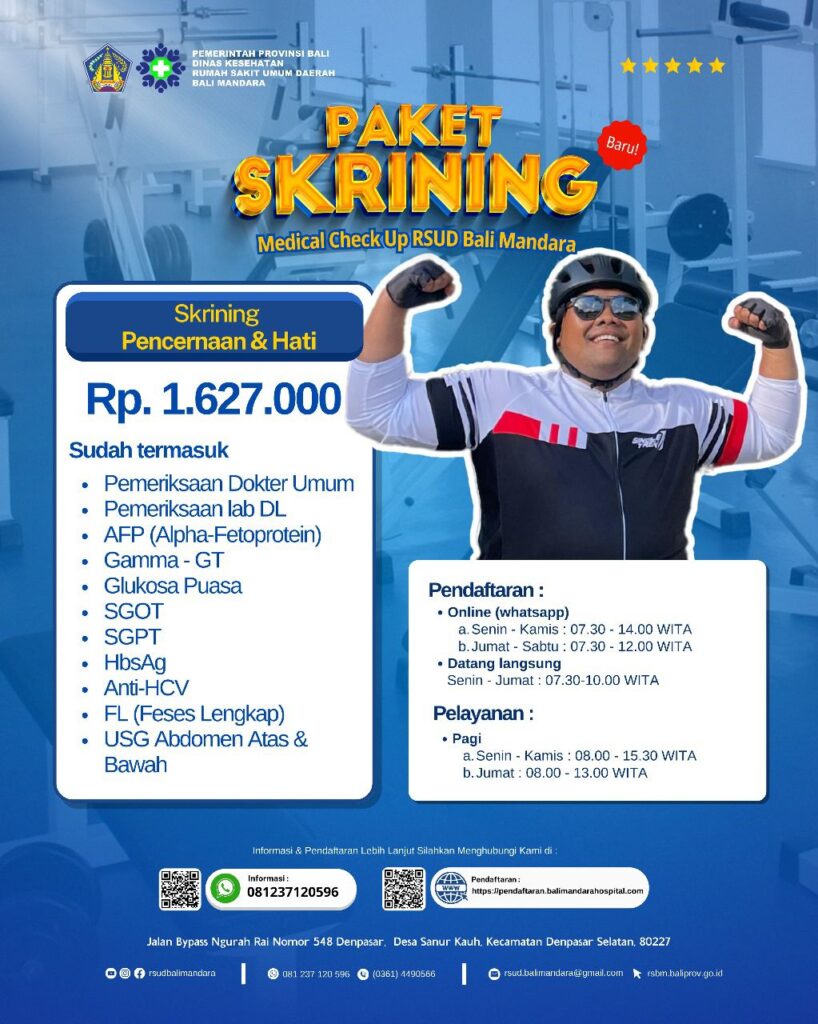 PAKET SKRINING PENCERNAAN DAN HATI