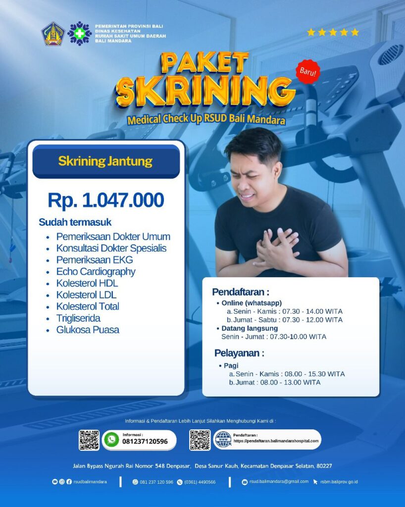 PAKET CHEK-UP SKRINING JANTUNG DAN GINJAL